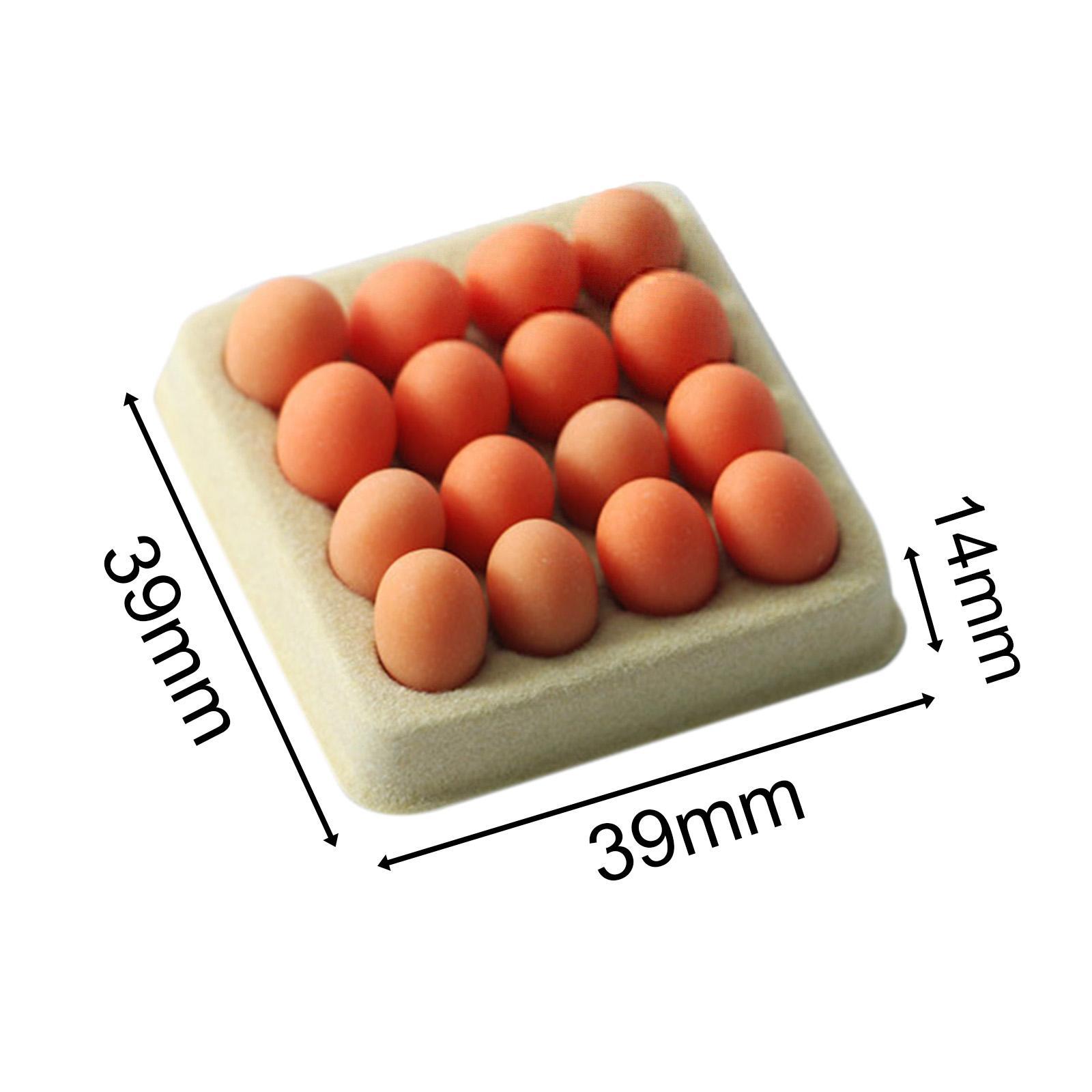 1/12 Dollhouse Miniature Eggs Children Cooking