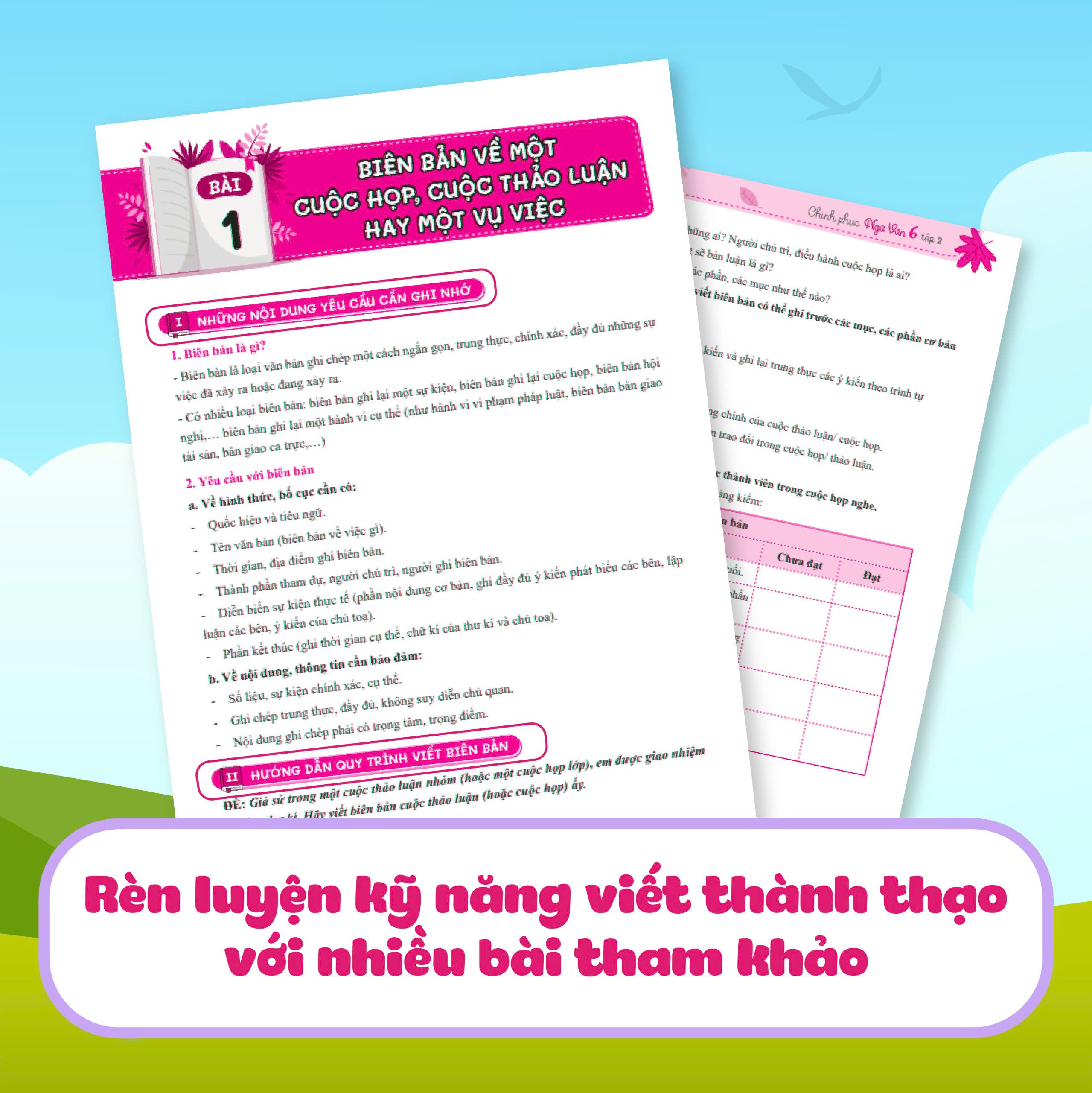 Chinh Phục Ngữ Văn - Kỹ Năng Đọc Hiểu Và Viết Theo Các Thể Loại Lớp 6