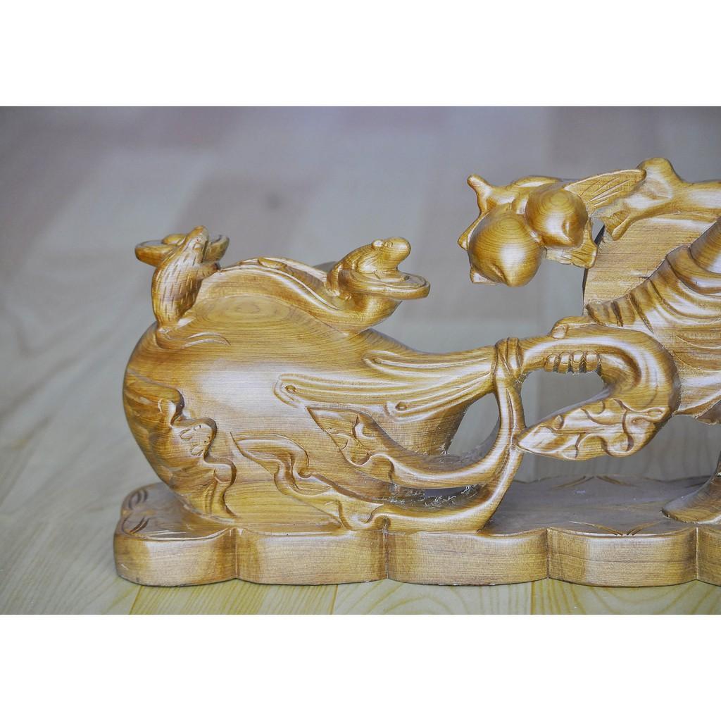 TƯỢNG GỖ DI LẠC GỖ BÁCH XANH