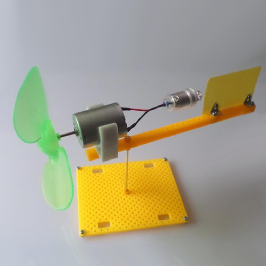 Turbines Small Wind LED DIY Mini DC Motor Set