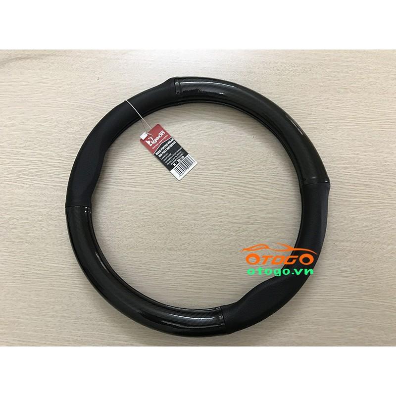 Bọc Vô lăng Da Cao Cấp Cho Ô tô - Loại Carbon