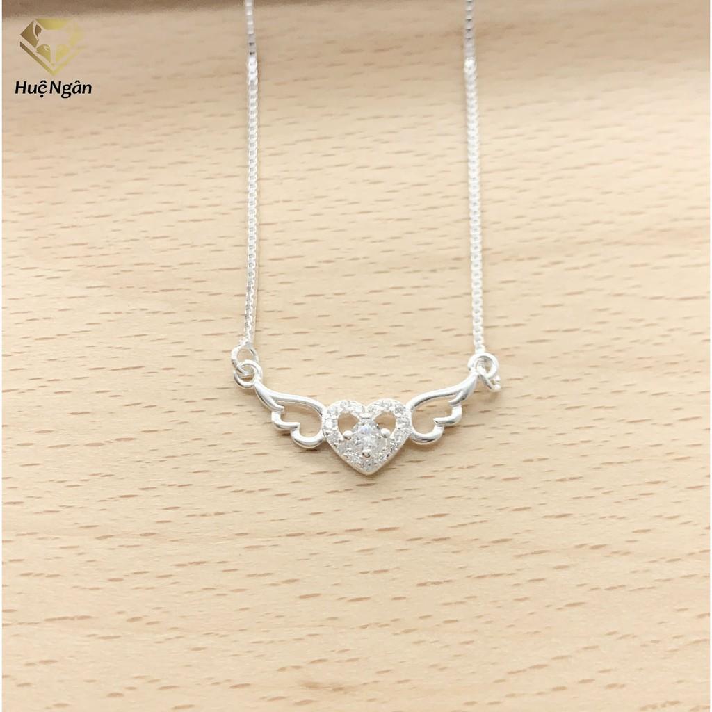 Dây chuyền bạc Ý 925 Huệ Ngân - Đôi cánh thiên thần PP1784