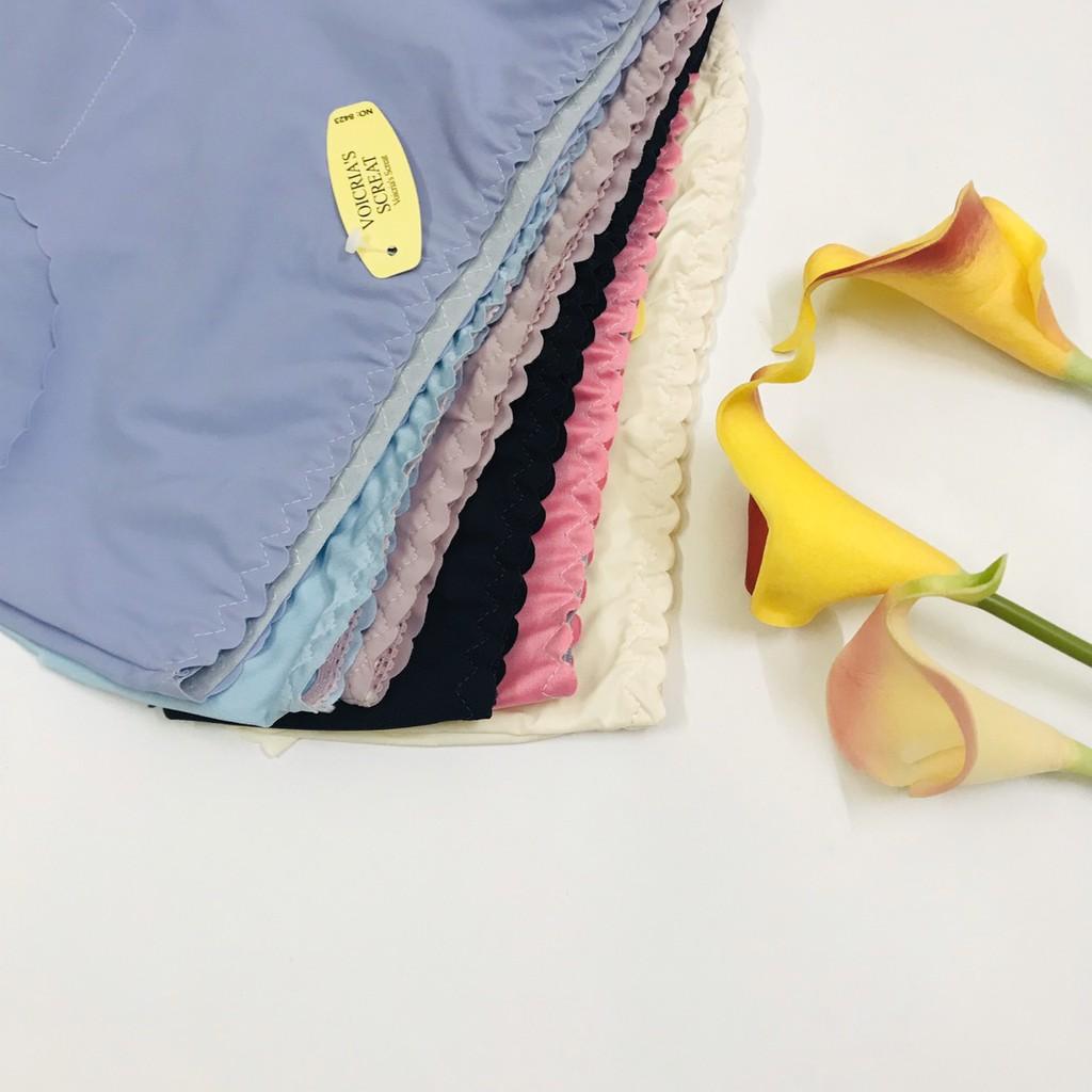 Quần lót nữ ️Combo 5 Quần lót thun lạnh đúc su - Quần chip siêu nhẹ cạp viền
