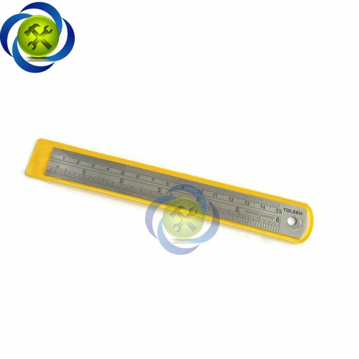 Thước lá 150mm  Tolsen 35024 kích thước 150mm x 19mm x 0.8mm