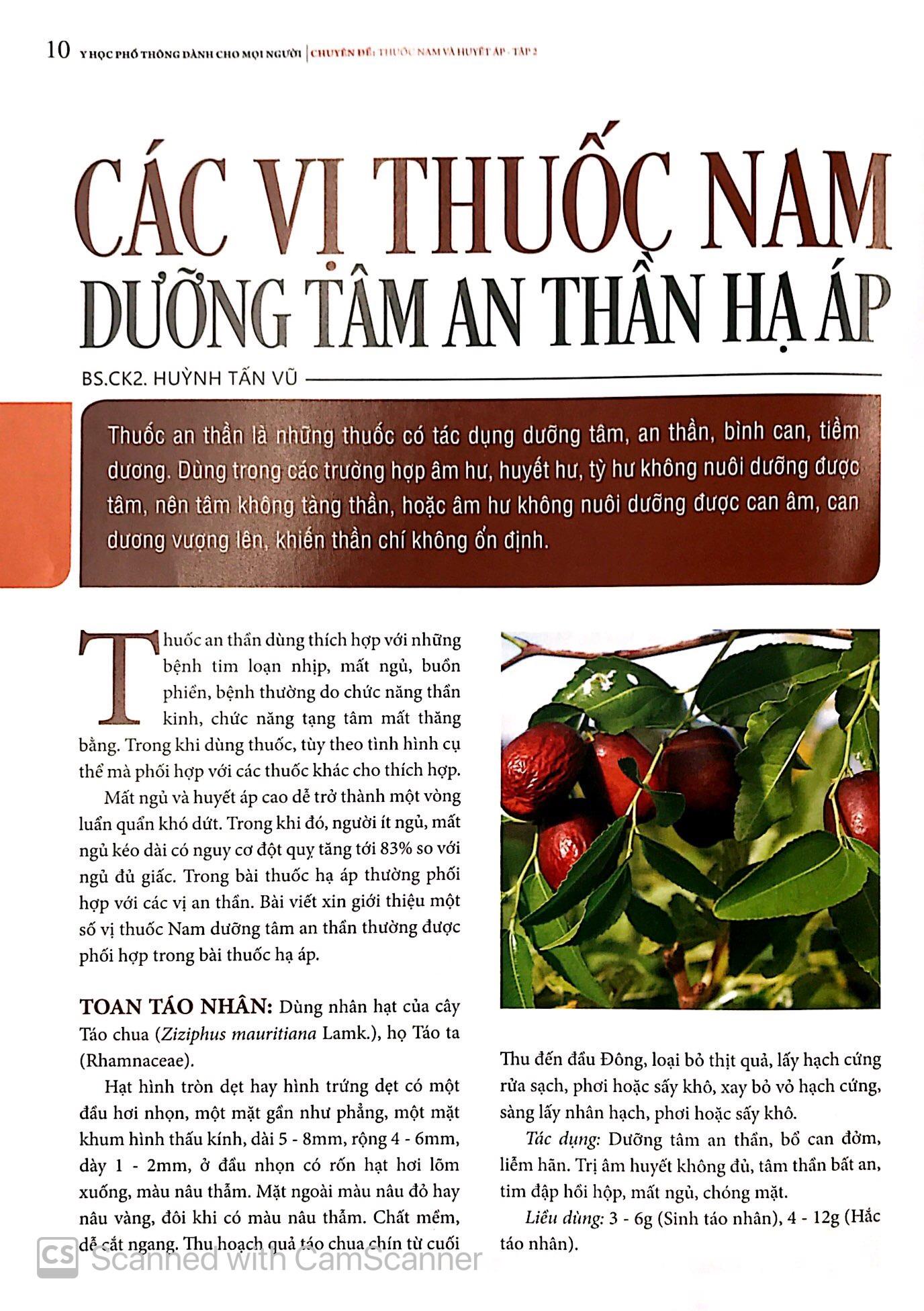 Y Học Phổ Thông - Thuốc Nam Và Huyết Áp (Tập 2)