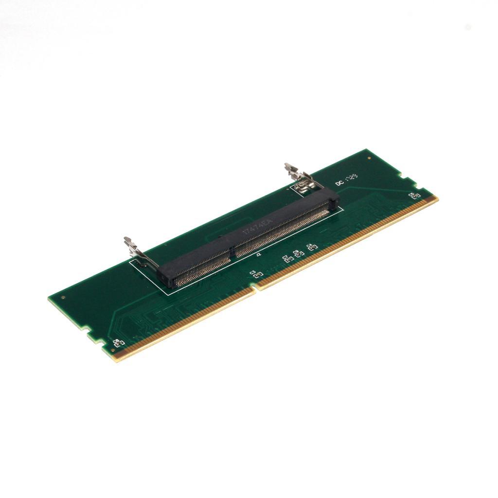 DDR3 Laptop To Desktop DIMM RAM Adapter Connector, 204 Pin To 240 Pin Card