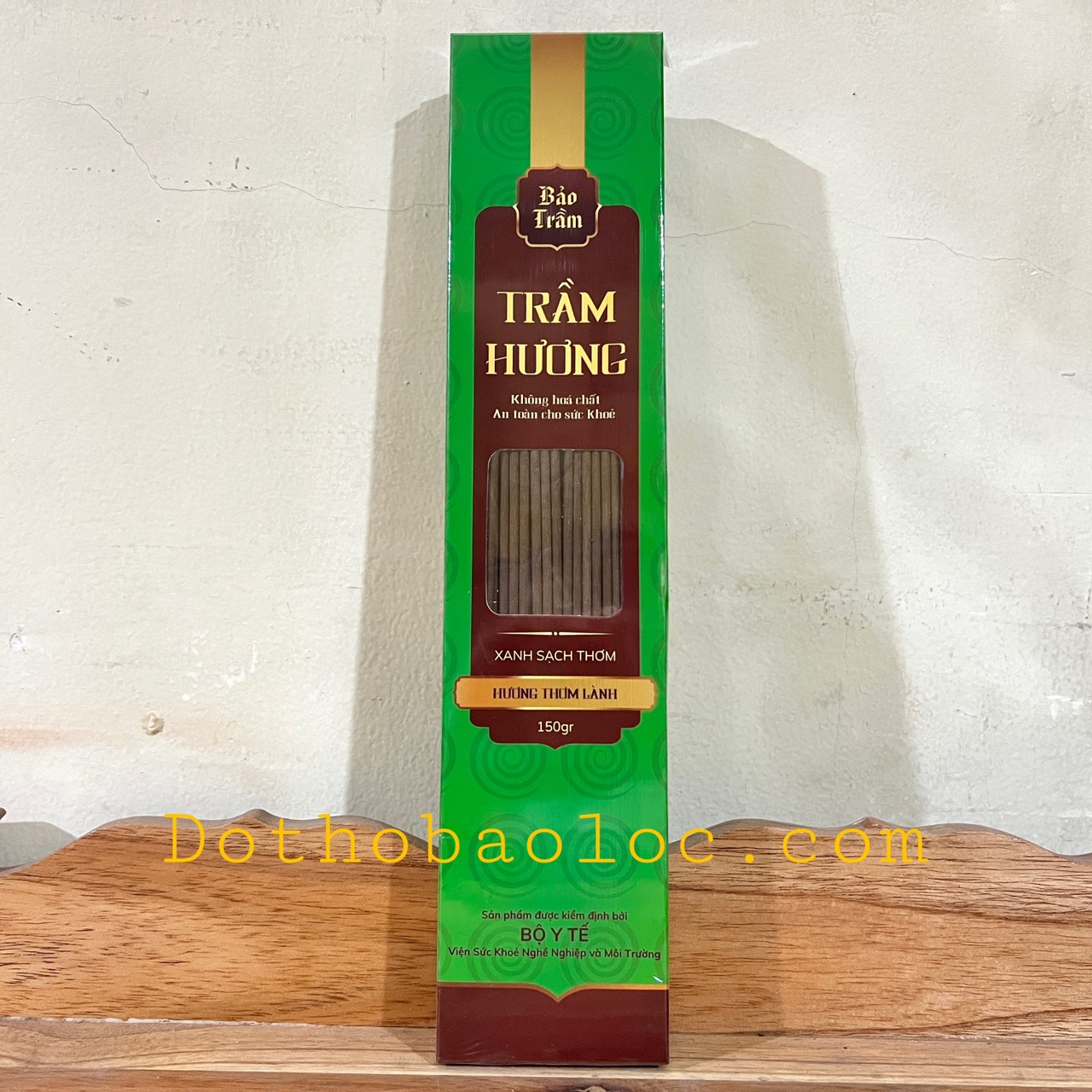 Nhang trầm hương thơm cao 30cm, 150g – Nhang Bảo Trầm