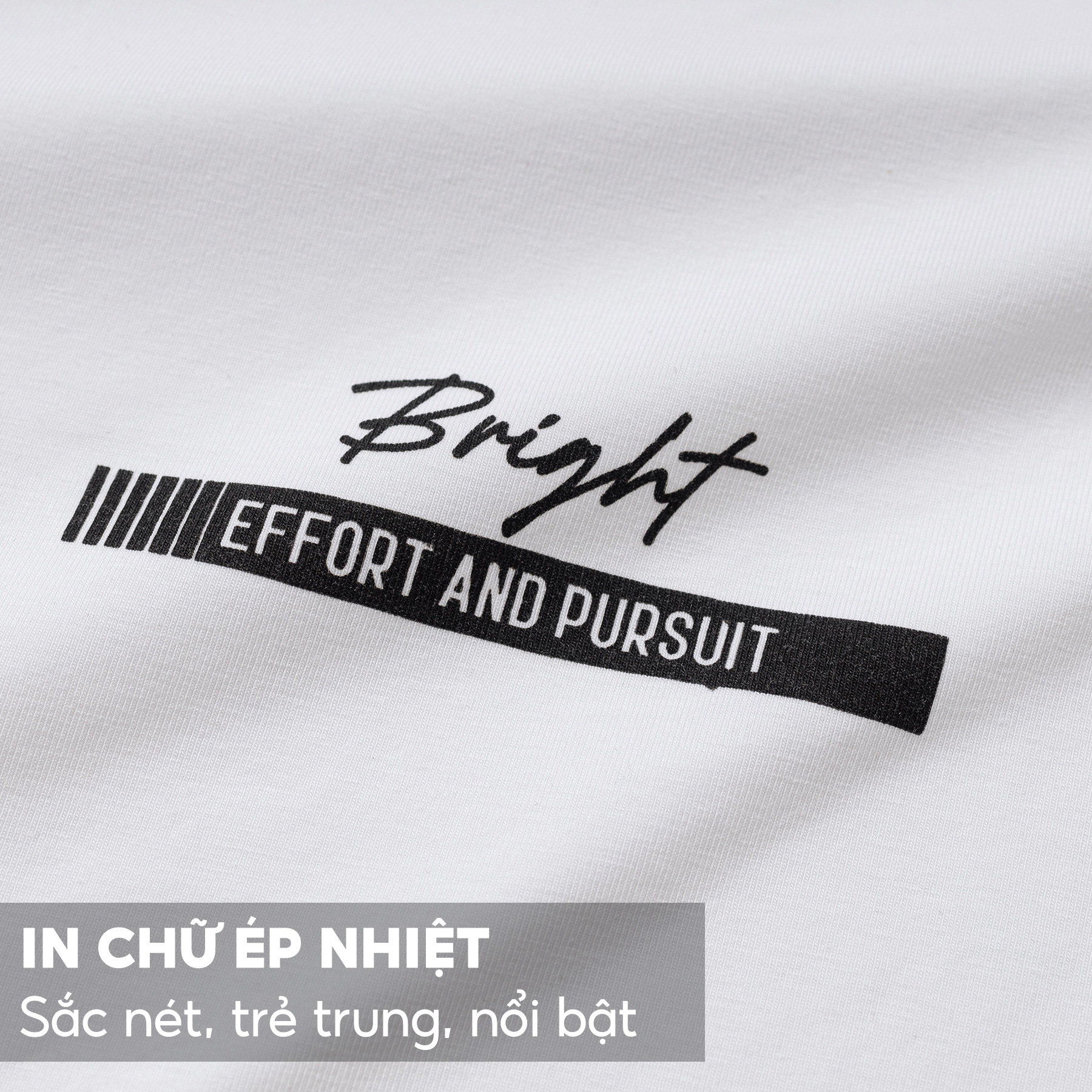 Áo Phông Nam Ngắn Tay 5S BRIGHT, Chất Cotton USA, Mềm Mại, Thoáng Mát, Thiết Kế In Trẻ Trung, Phong Cách