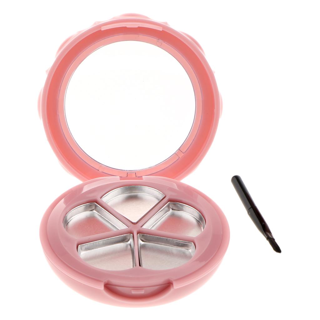 Phấn Mắt Makeup Palette Powder Phấn Mắt Blush Lip Gloss DIY Case