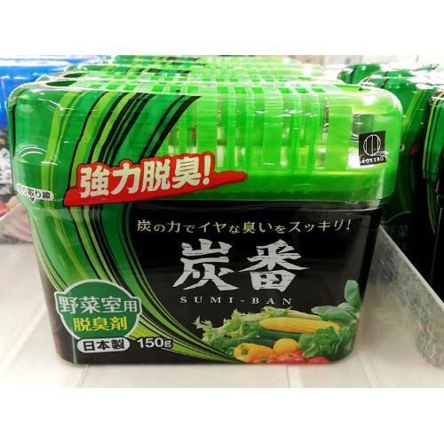 Hộp khử mùi tủ lạnh ngăn mát hương trà xanh Sumi Ban Kokubo 150g nội địa Nhật Bản