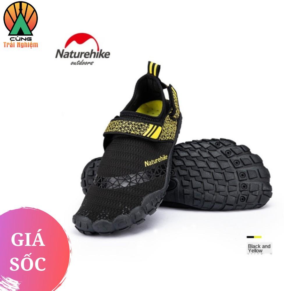 Giày Đi Biển, Lội Nước Đế Silicone Chống Trơn Trượt Thoáng Khí Bảo Vệ Chân NatureHike NH20FS022