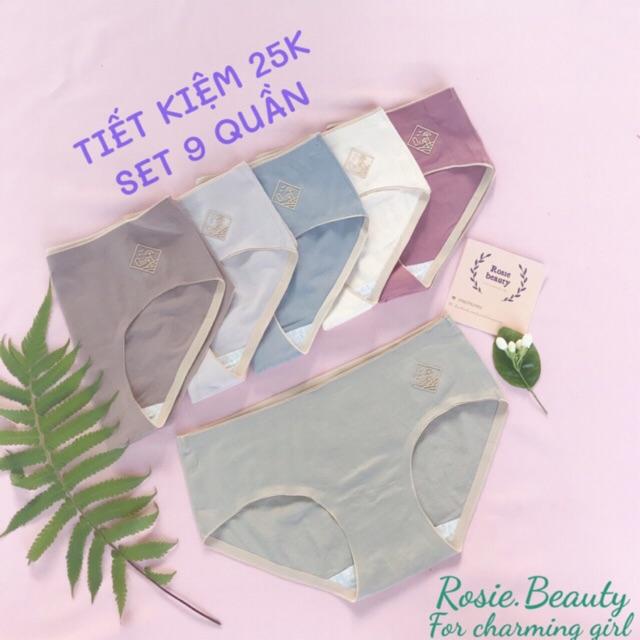 Quần lót nữ, quần lót cotton không viền kháng khuẩn Q/C079