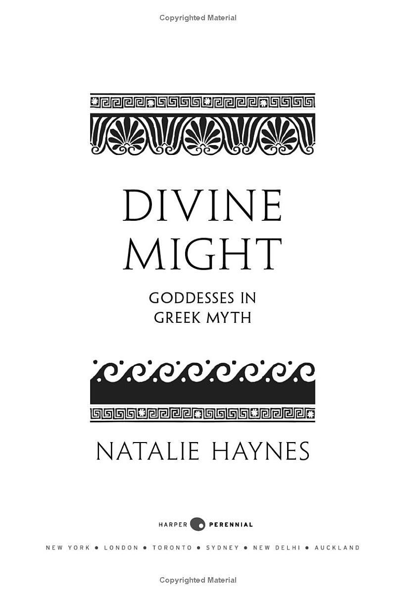 Sách ngoại văn: Divine Might - Goddesses In Greek Myth