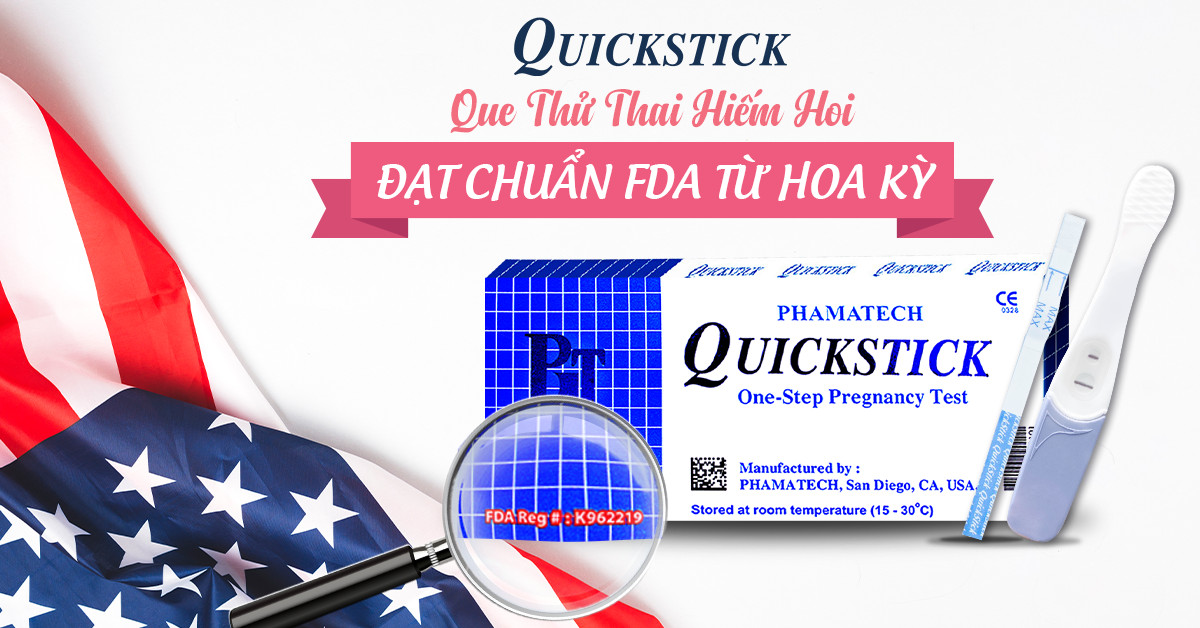 Combo 3 Que Thử Thai QuickStick