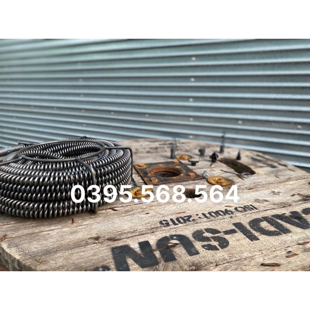 6M dây thông tắc nghẹt + 6 đầu thông+ Kết nối