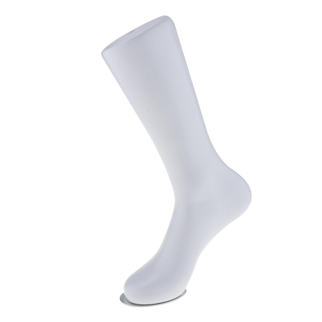 Chân Nộm Dummy Khuôn Sandal Giày Vớ Hiển Thị 36cm Nam Trắng