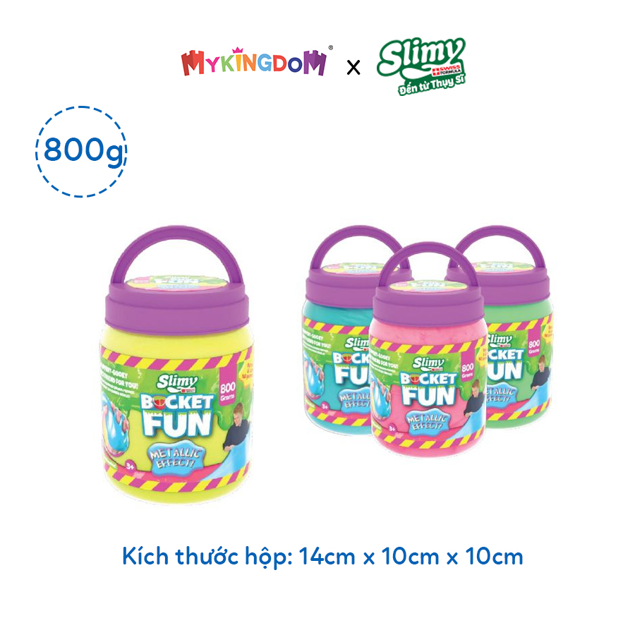 Đồ Chơi SLIMY Hũ Slime Khổng Lồ 800Gr  Vàng 32955/YE