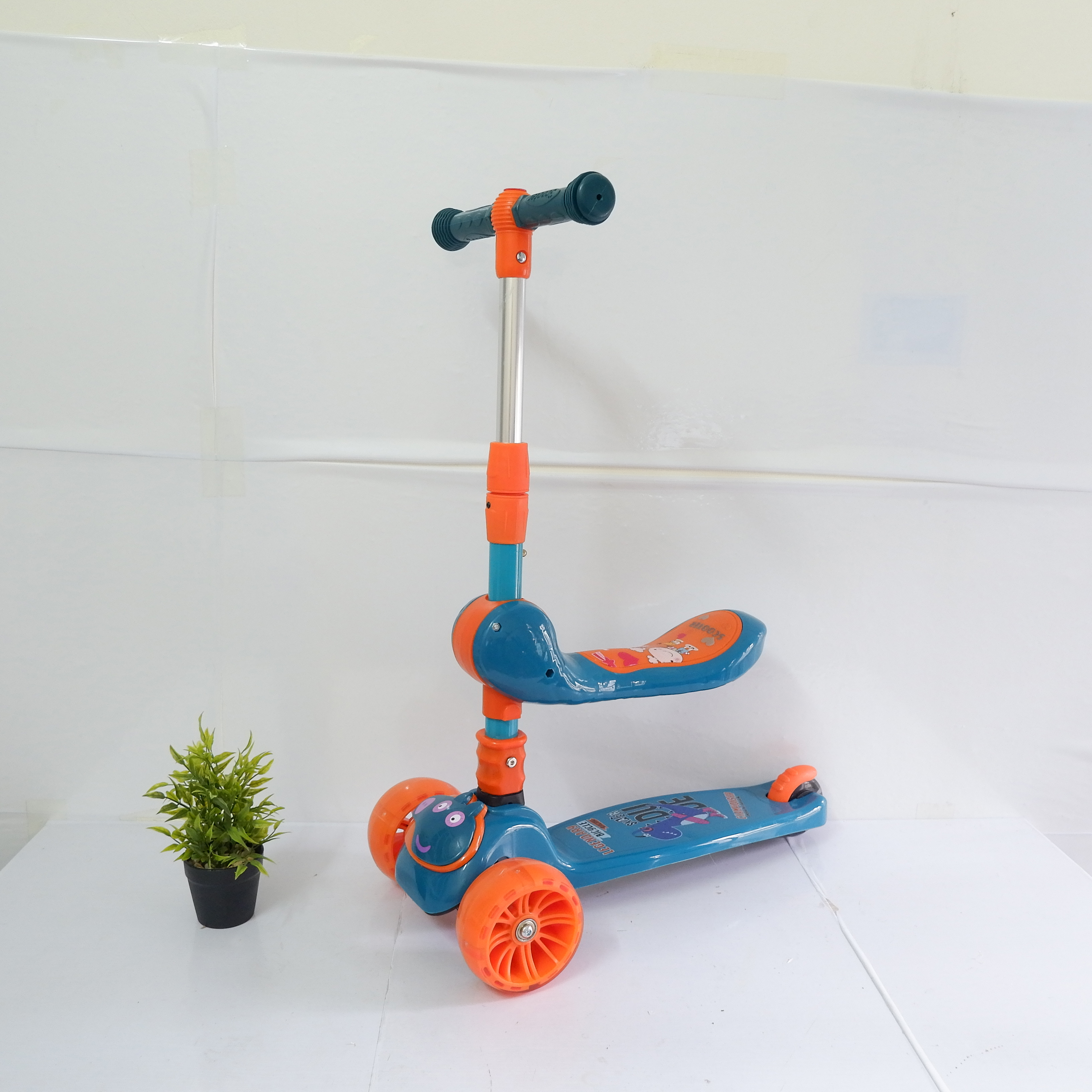 Xe Trượt Scooter Cao Cấp 3 Bánh Phát Sáng, Phát Nhạc - Hàng chính hãng