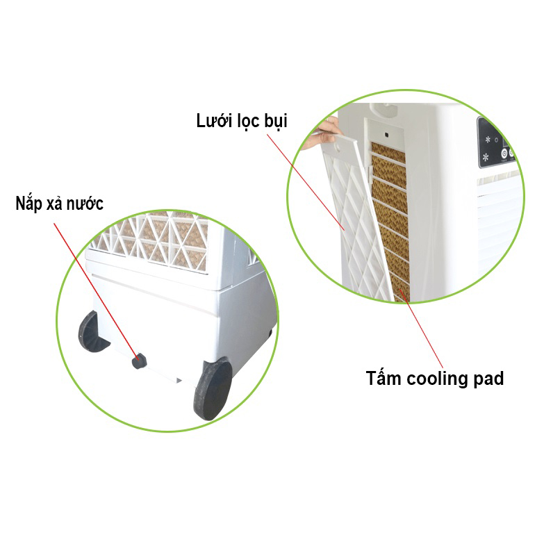 Máy làm mát bằng hơi nước iFan-400