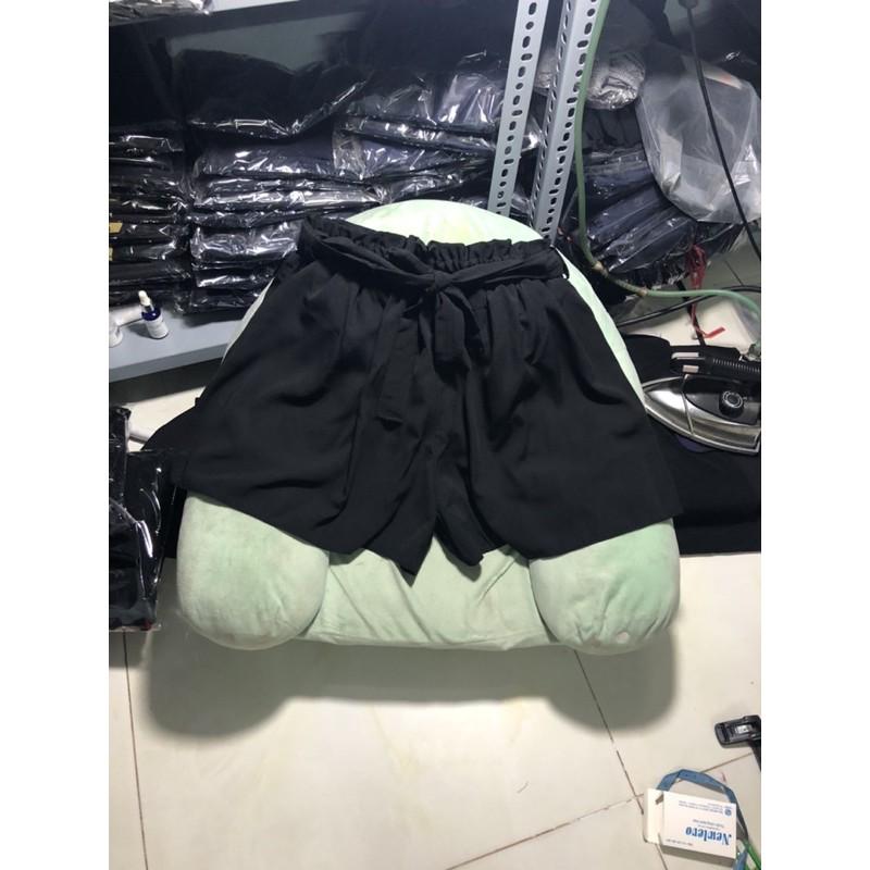 BIGSIZE 60-100kg quần ống rộng thắt nơ