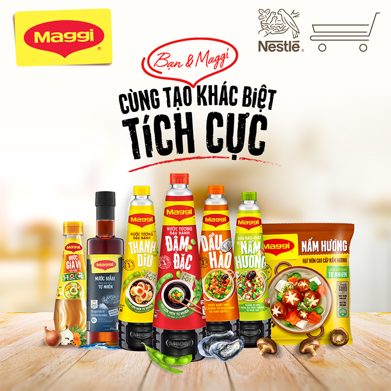 Nước tương MAGGI đậu nành đậm đặc 300ml