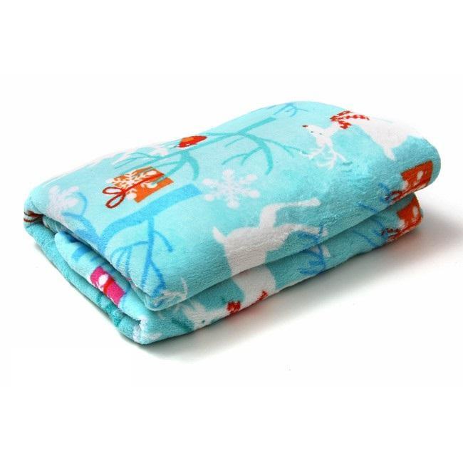 Chăn mền tuyết siêu ấm cotton siêu mềm mịn 1m6x2m họa tiết ngẫu nhiên cao cấp