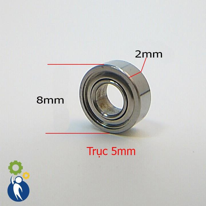 Bộ 2 cái Vòng Bi Trục 5mm 5x8x2mm