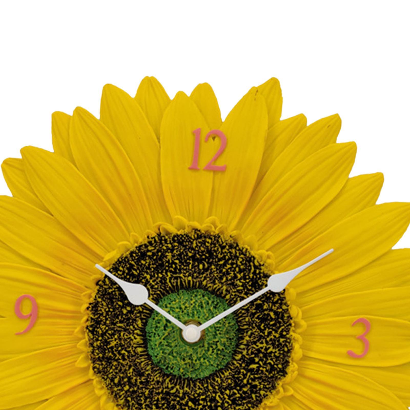 Indoor Outdoor Wall Clock Wall Clock Non Ticking Silent Waterproof Wall Clock Art Wall Decor Hanging Clocks for Home Bedroom Fence