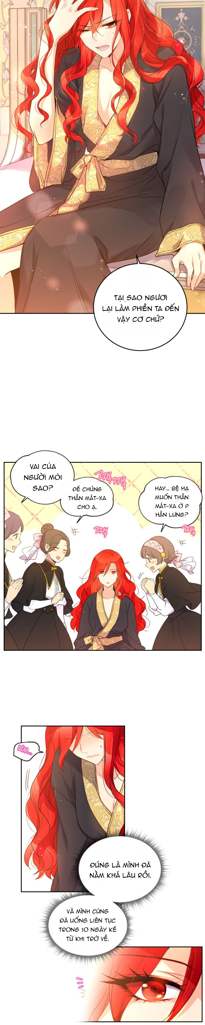 nữ hoàng, người không được! chapter 1.2 2