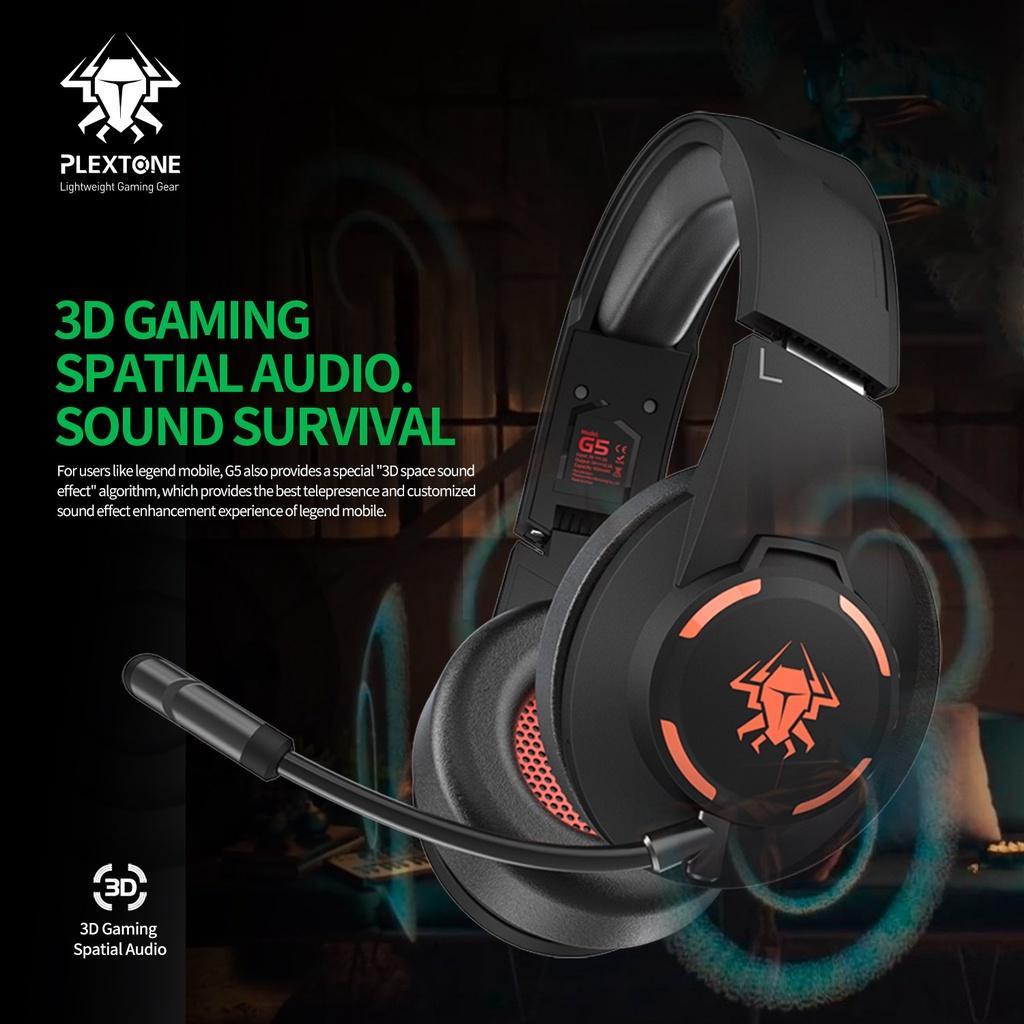 Tai nghe bluetooth gaming Plextone G5/ G800 tích hợp micro chất lượng cao