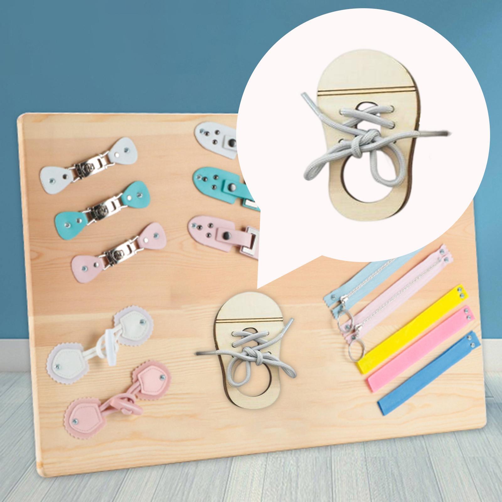 Child Busy Board DIY Parts,Children Montessori Busy Board,Indoor Play Game Early Educational Toys