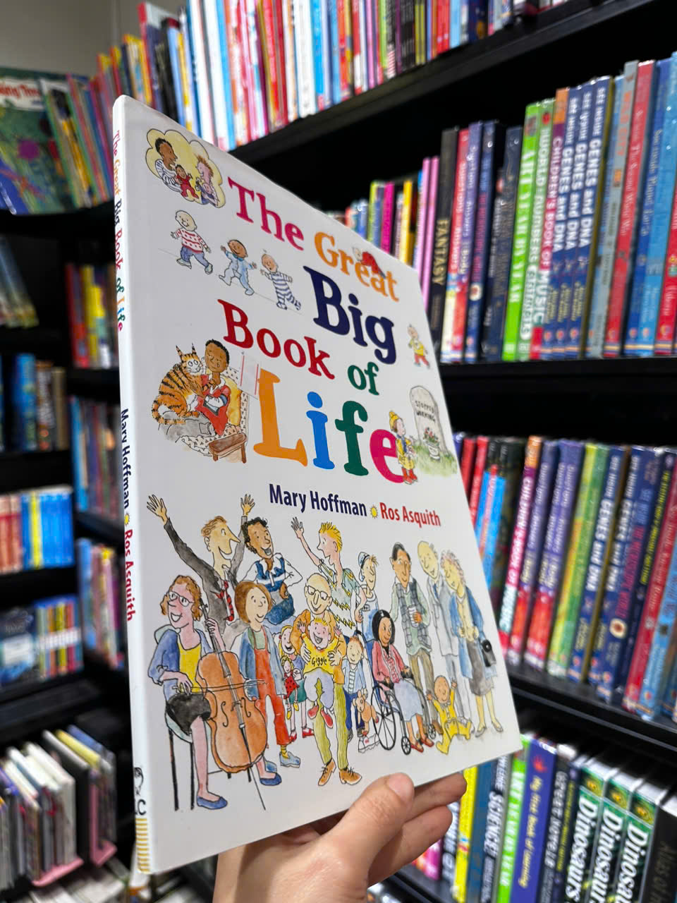 Sách - The Great Big Book of Life by Mary Hoffman - Sách ngoại văn, sách thiếu nhi tiếng Anh, bìa cứng, nhập khẩu UK