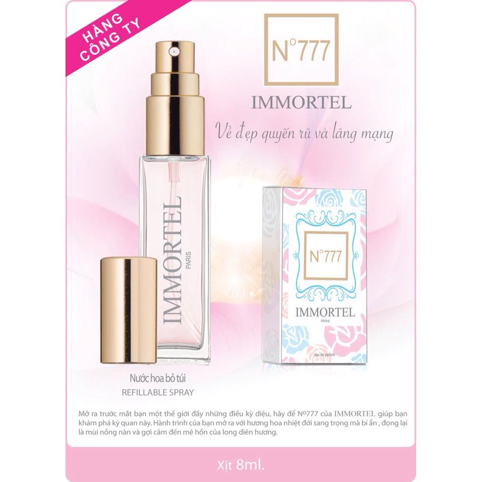 Nước Hoa IMMORTEL No777 8ML