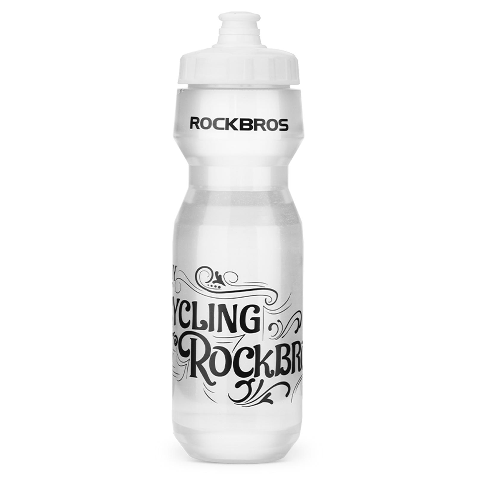 Chai nước thể thao Rockbros 750ml BPA vắt xe đạp, đi picnic cắm trại