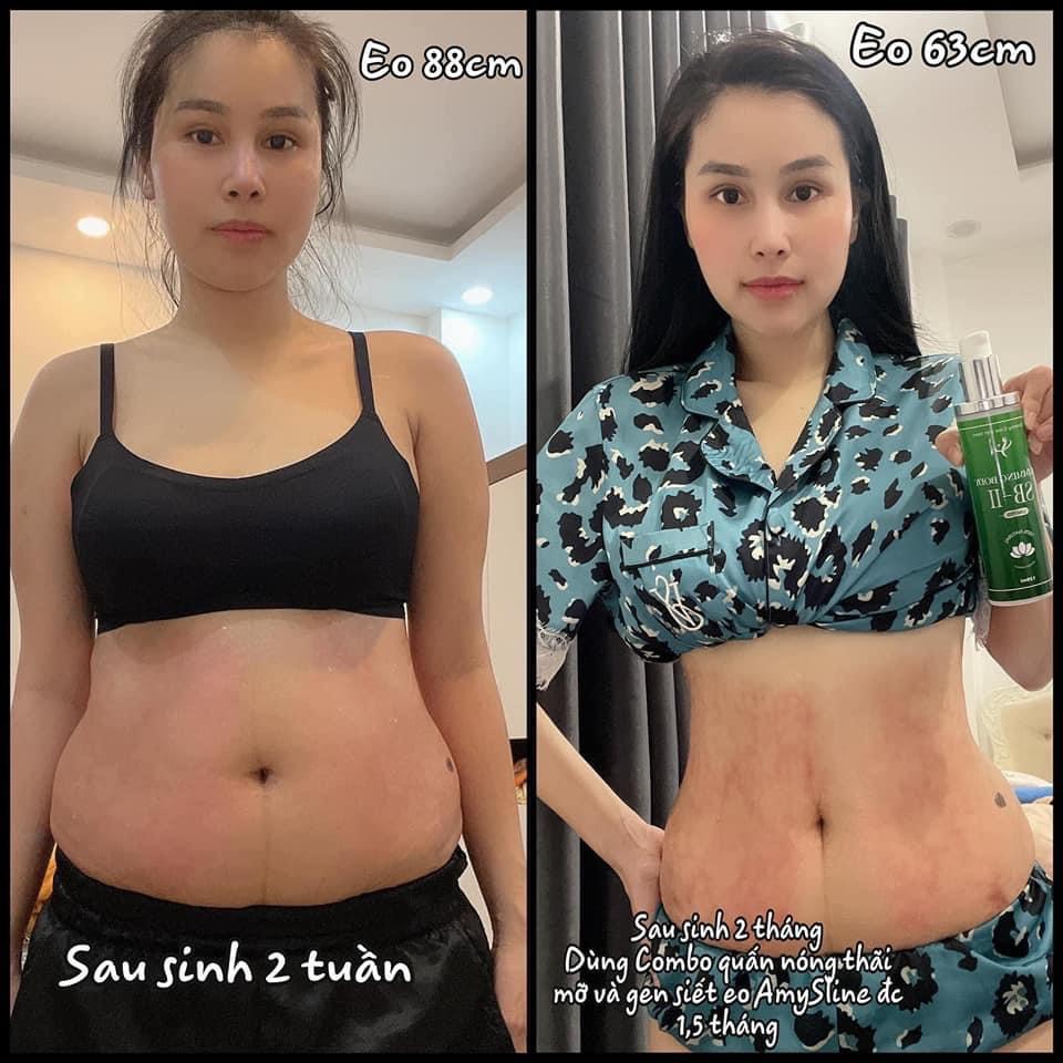 Bộ ủ nóng Slimming Body Sb2 đai điện cải tiến hỗ trợ làm thon gọn vòng eo