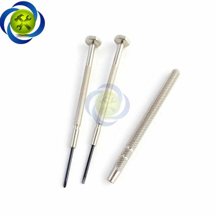 Bộ vít đồng hồ CS 1035A có 3 chi tiết loại đầu đen
