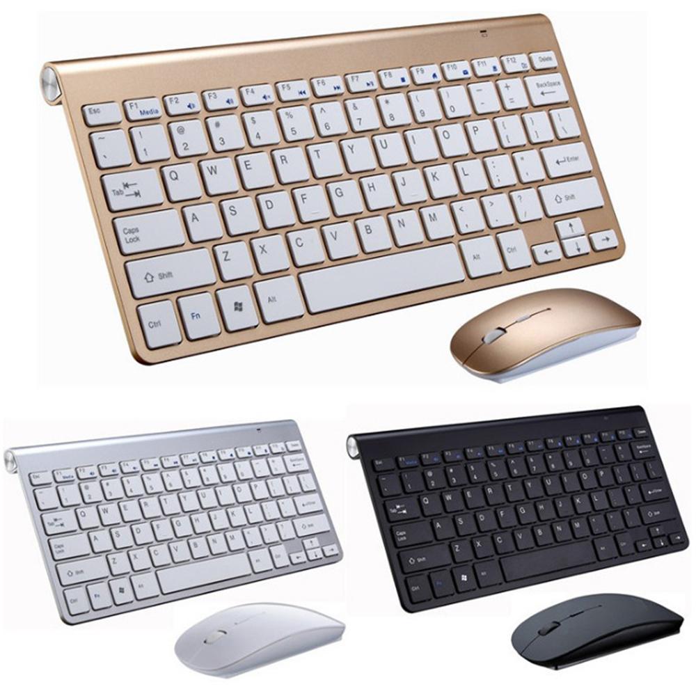 Mini Bàn Phím Đa Phương Tiện Và Chuột Cho Laptop Và Máy Tính Bảng Bàn Phím Không Dây 2.4G/Bluetooth-Tương Thích Bàn Phím