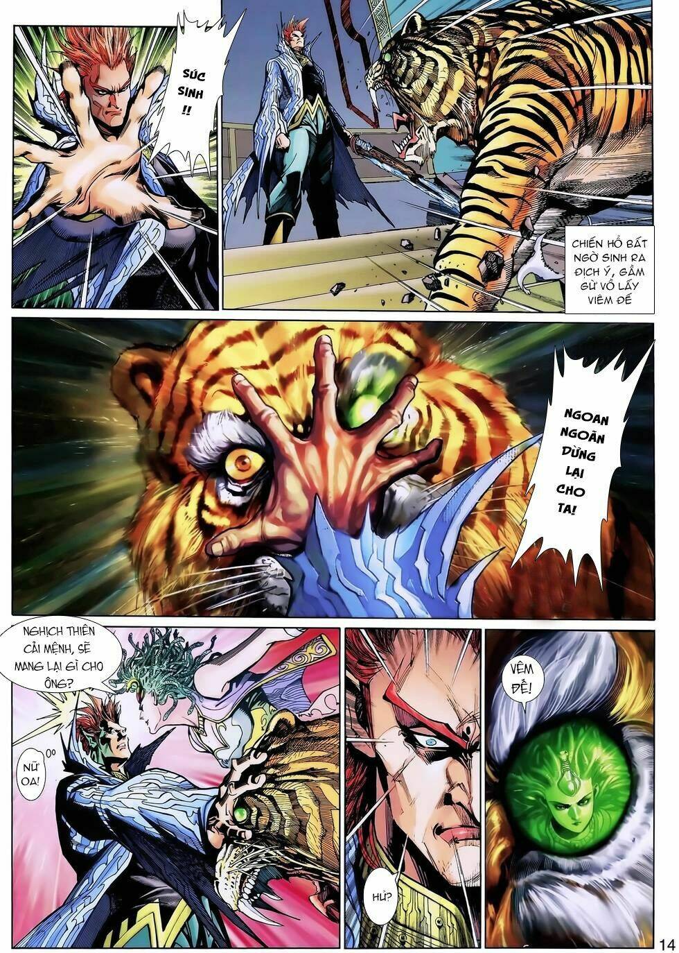 thần binh huyền kỳ 3+3.5 chapter 130 14