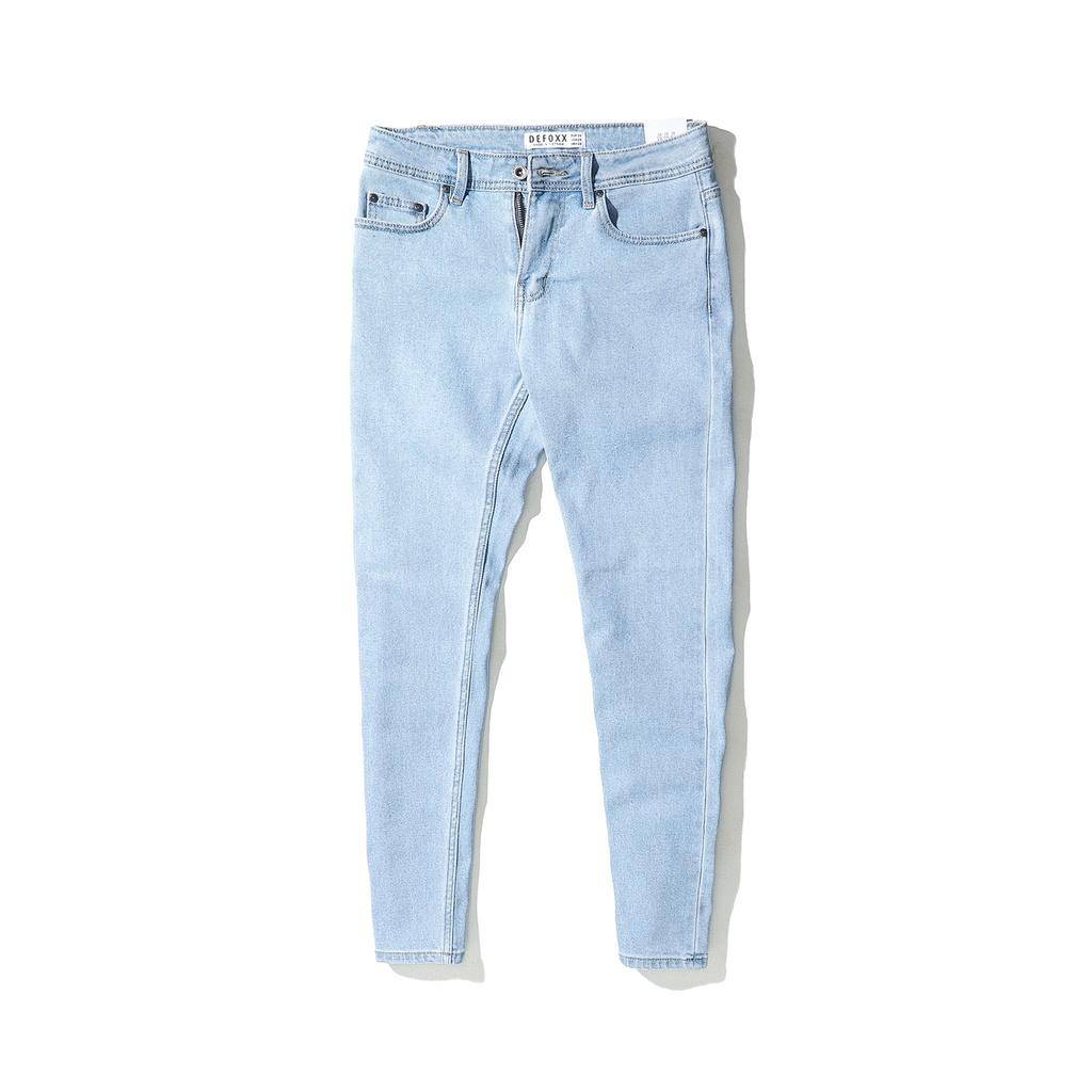 Quần jean xanh nhạt form slim fit - JEAN WASH DF LIGHT BLUE 220810 | LASTORE MENSWEAR