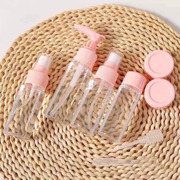BỘ CHIẾT MỸ PHẨM DU LỊCH 7 MÓN NHỎ GỌN