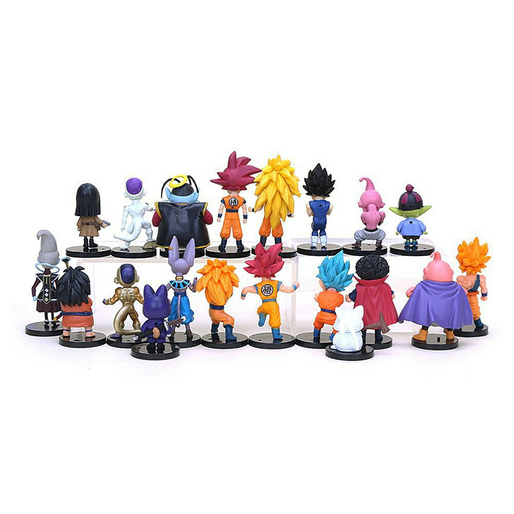 Bộ 20 Mô Hình Nhân Vật Trong Truyện Bảy Viên Ngọc Rồng - Dragon Ball ( cao 5-10cm)