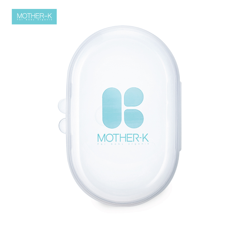 BỘ 2 TRỢ TI SILICONE MOTHER-K HÀN QUỐC KÈM HỘP ĐỰNG TẶNG 2 ZIPPER