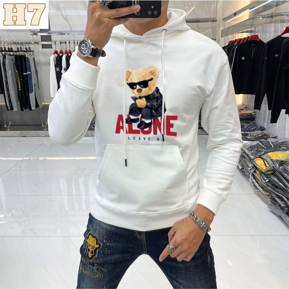 Áo Hoodie Nam Nữ Tay Dài Phong Cách Hàn Quốc Thời Trang Nam Cỡ M-2XL-phshop204