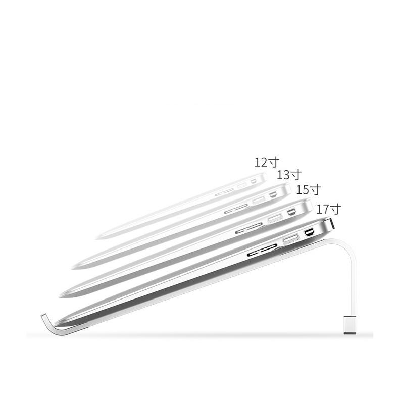 P2 Giá đỡ laptop bằng hợp kim nhôm cao cấp kê macbook, máy tính laptop chắc chắn tản nhiệt tốt, size lớn.