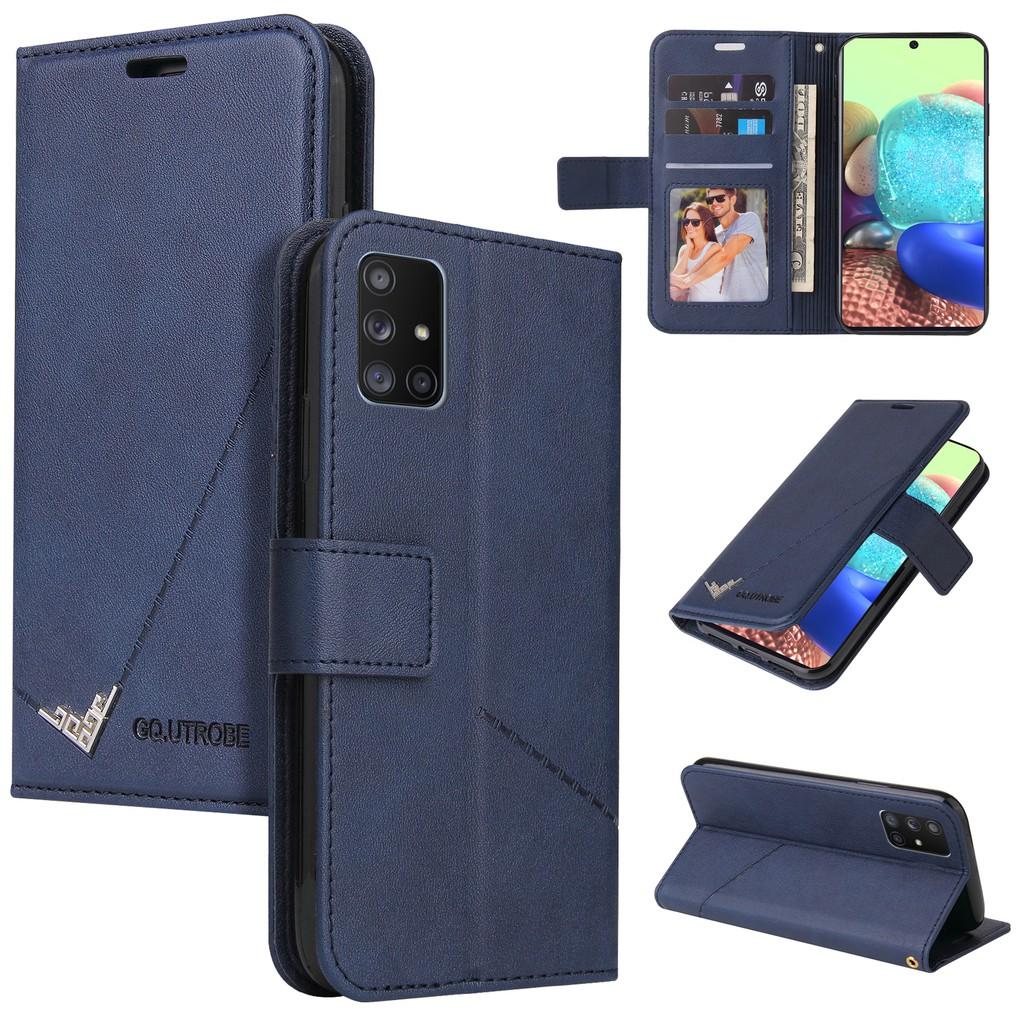 Bao da điện thoại dạng ví cho Samsung Galaxy Note20 Ultra A71 A51 5G M51 M31 M31S