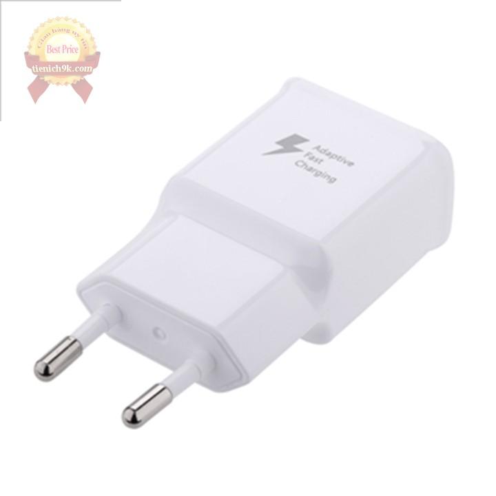 Củ sạc nhanh fast charging Foxconn cho điện thoại samsung QC 9V-1.67A và 5V-2A cốc S9 S10 + note