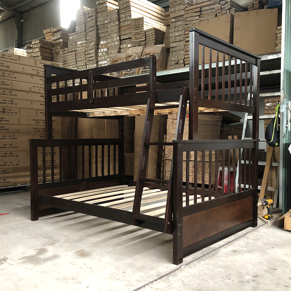 Giường tầng xuất khẩu York 1m2/1m6
