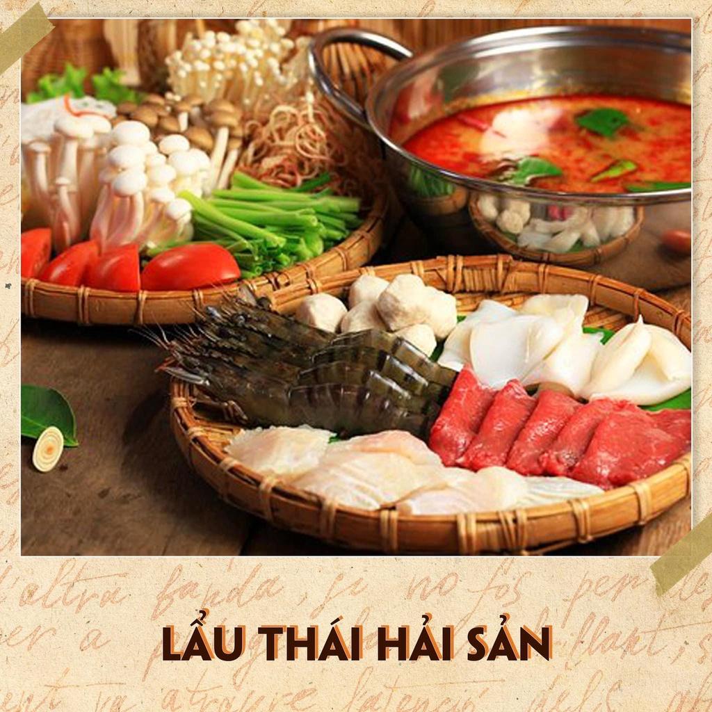 Gói gia vị lẩu thái Vipep 85g chua cay, có sẵn rau củ nước lẩu, tiện lợi nấu dùng ngay thơm ngon chuẩn vị