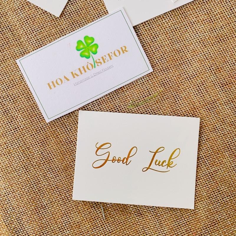 Thiệp chúc mừng sang trọng, quà tặng ý nghĩa