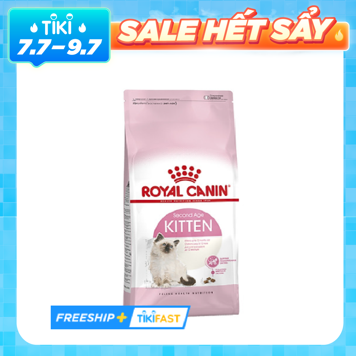 Thức ăn hạt mèo con Royal Canin Kitten 10kg